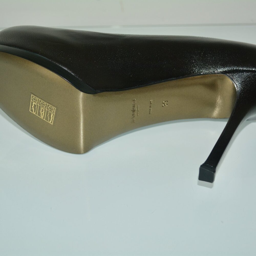 NIB Yves Saint Laurent Tribtoo Tribute Leather Pumps Shoes - Picture 7 of 9
